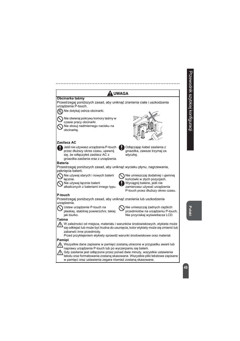 Brother PT-2100 User Manual | Page 50 / 92
