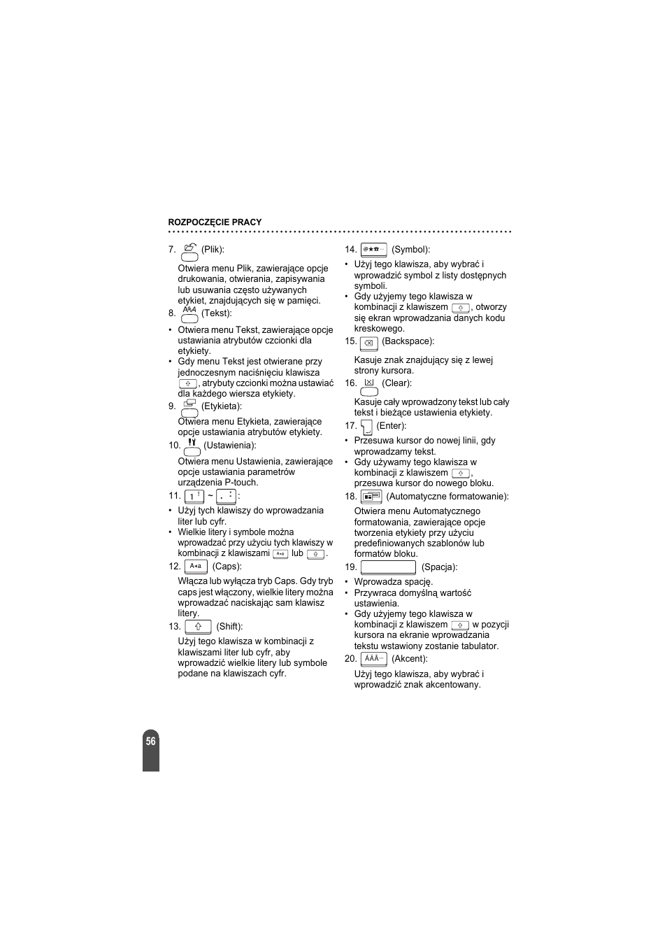 Brother PT-2100 User Manual | Page 57 / 92