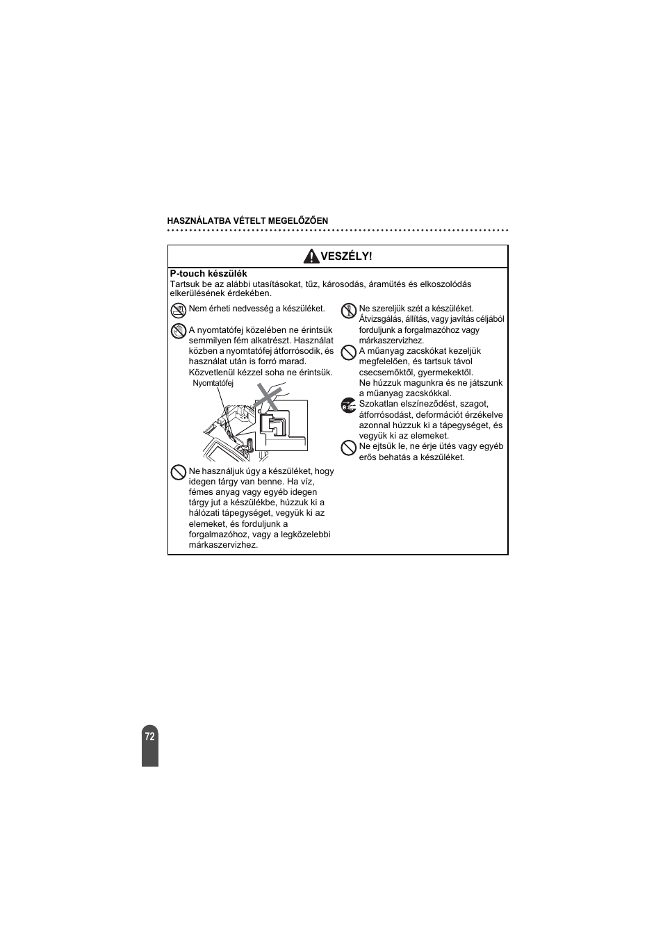 Brother PT-2100 User Manual | Page 73 / 92