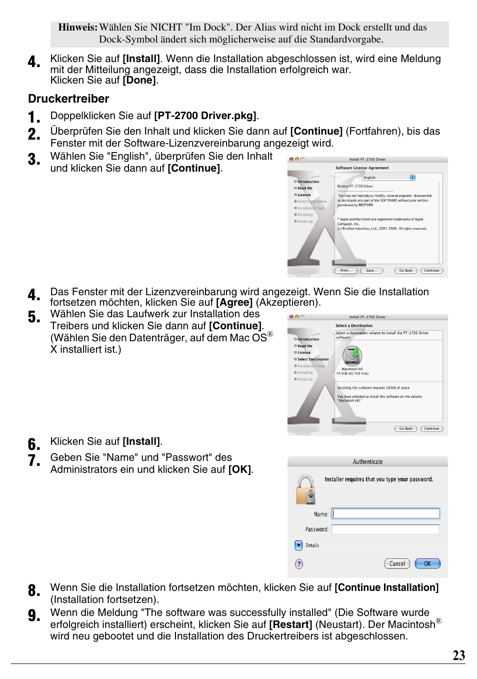 Brother PT-2700 User Manual | Page 24 / 90