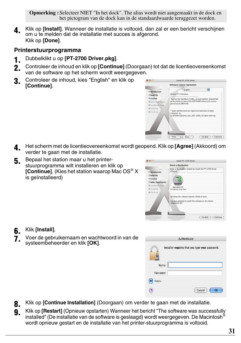 Brother PT-2700 User Manual | Page 32 / 90