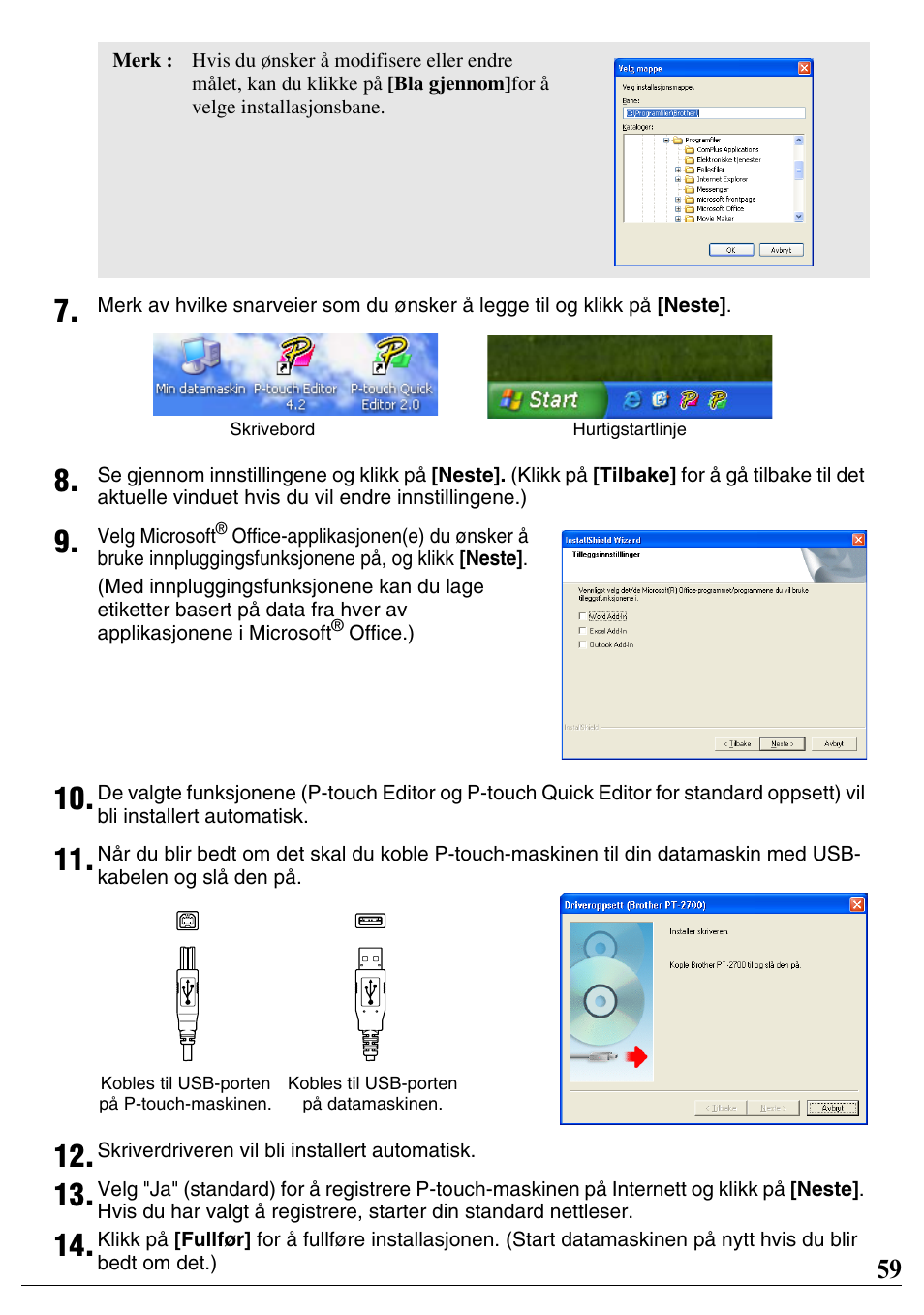 Brother PT-2700 User Manual | Page 60 / 90