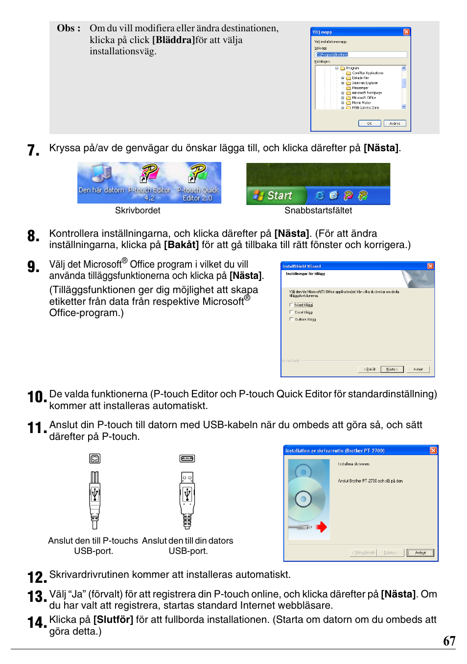 Brother PT-2700 User Manual | Page 68 / 90