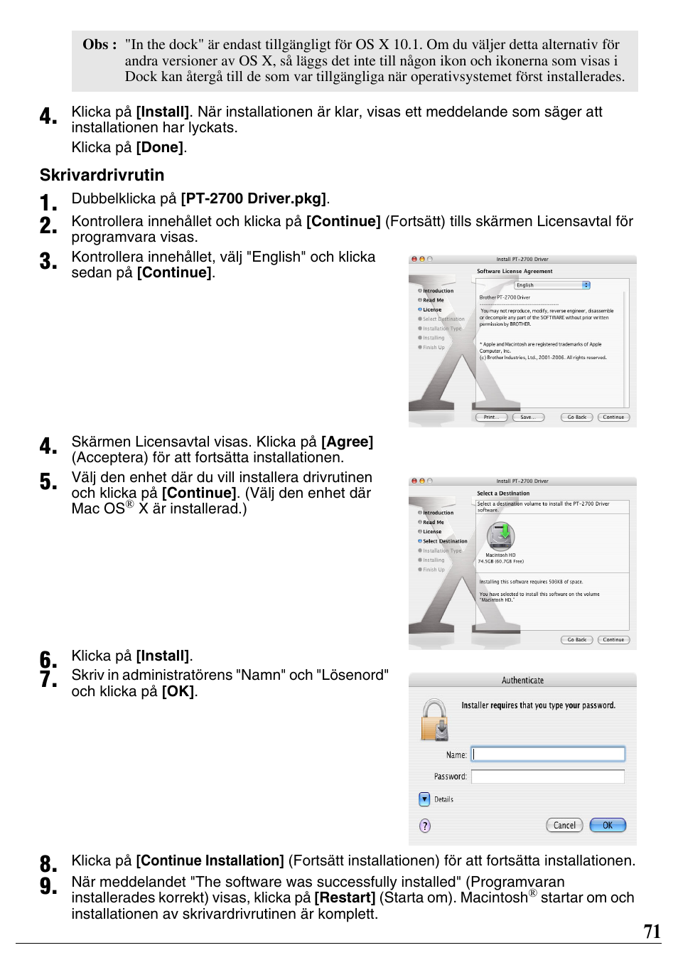 Brother PT-2700 User Manual | Page 72 / 90