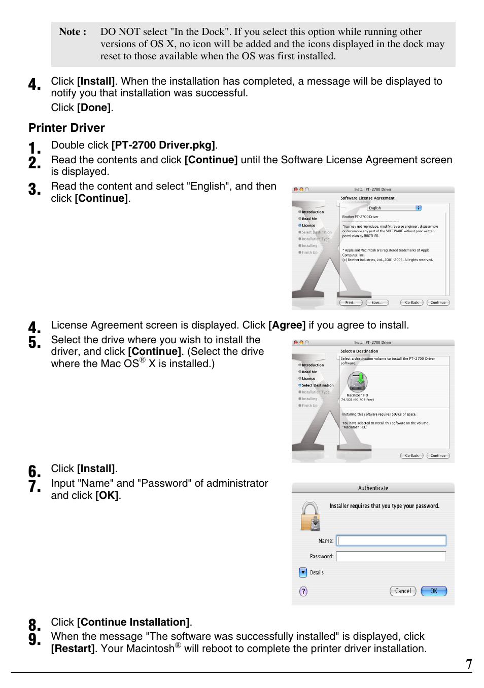 Brother PT-2700 User Manual | Page 8 / 90