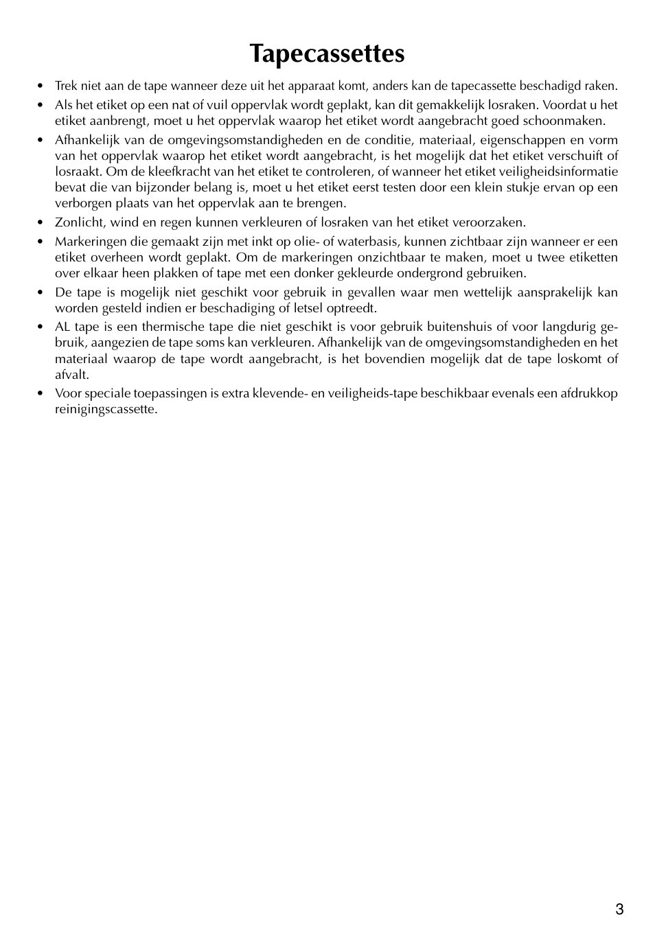 Tapecassettes | Brother PT-2420PC User Manual | Page 101 / 280