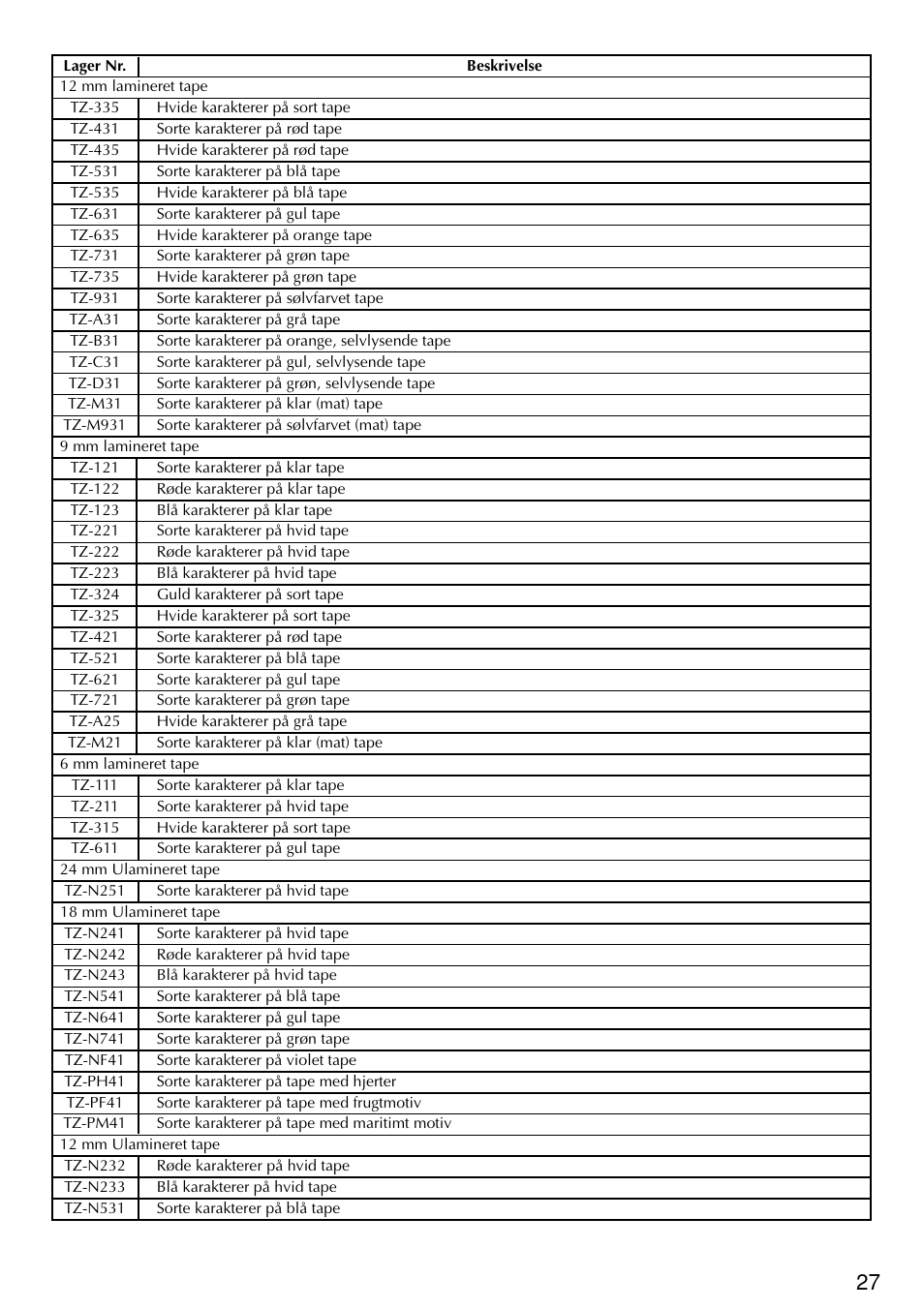 Brother PT-2420PC User Manual | Page 275 / 280