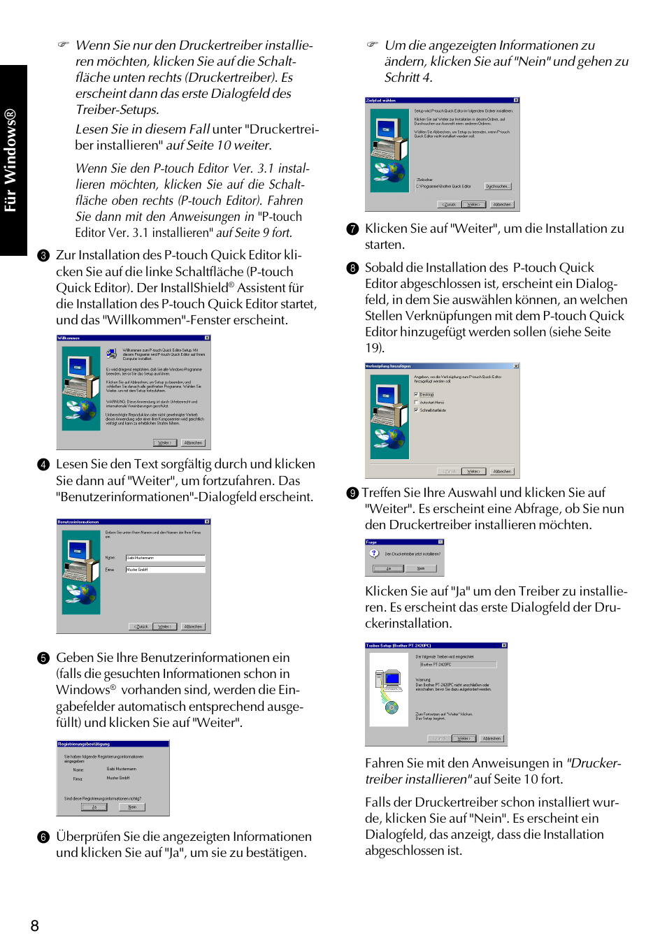 Brother PT-2420PC User Manual | Page 72 / 280