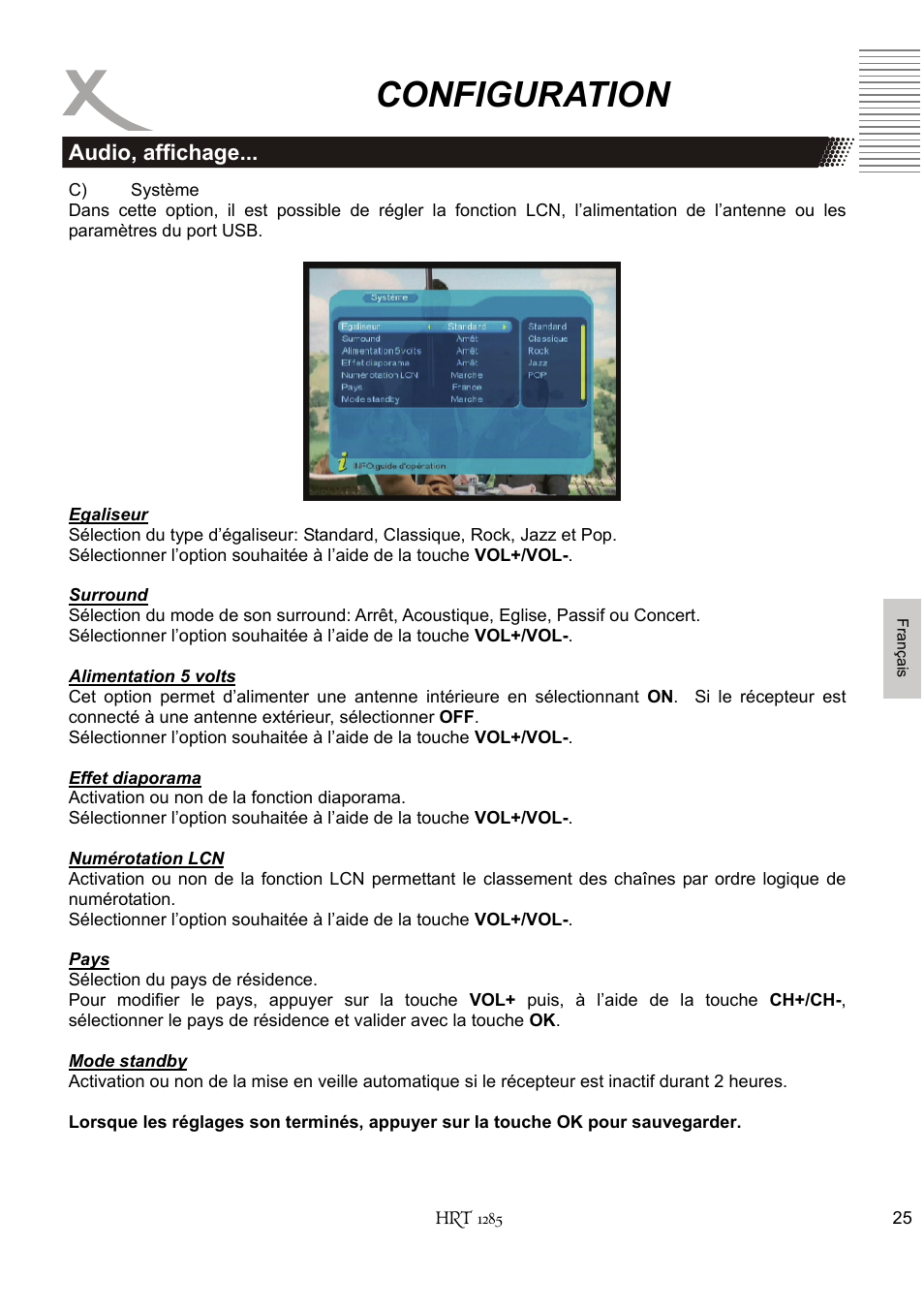 Configuration | Xoro HRT 1285 User Manual | Page 111 / 134