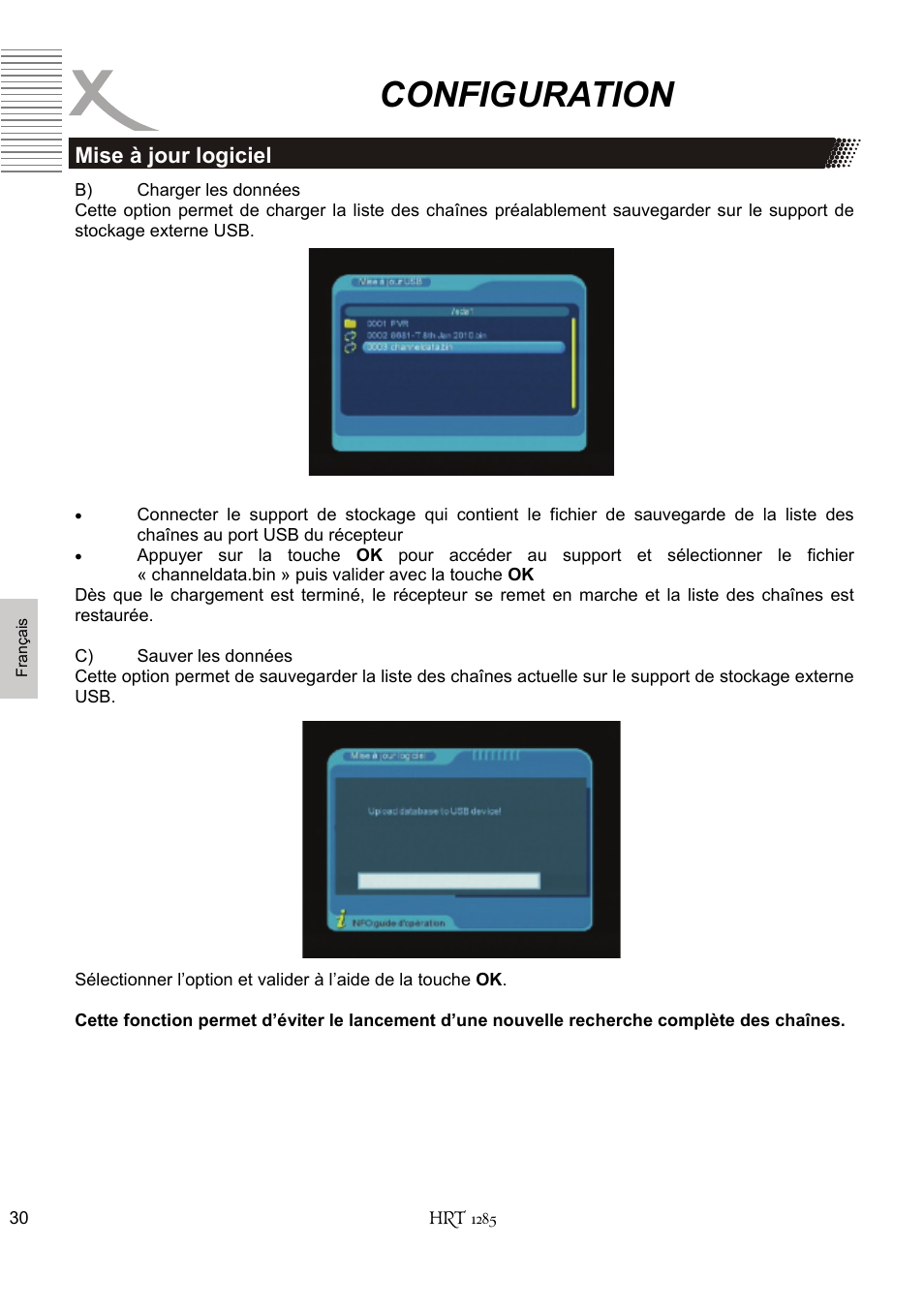 Configuration | Xoro HRT 1285 User Manual | Page 116 / 134