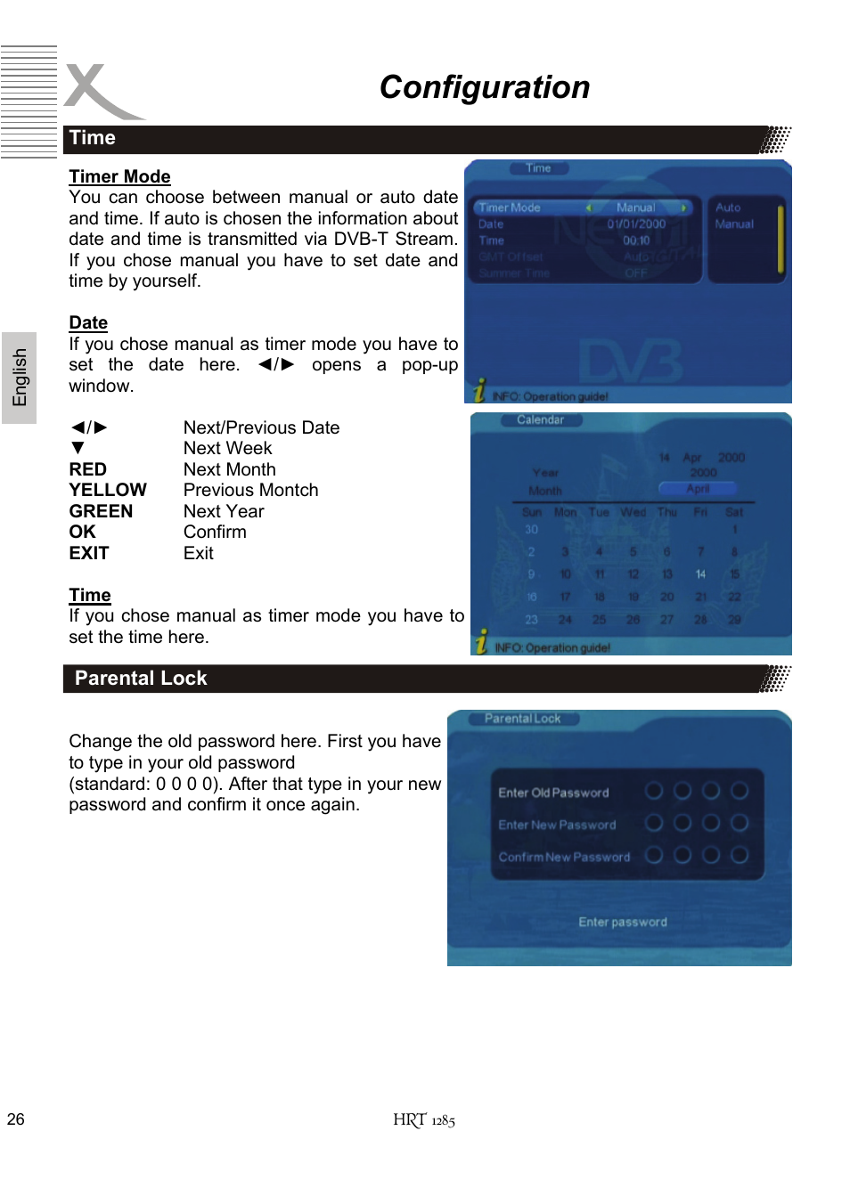 Configuration | Xoro HRT 1285 User Manual | Page 78 / 134