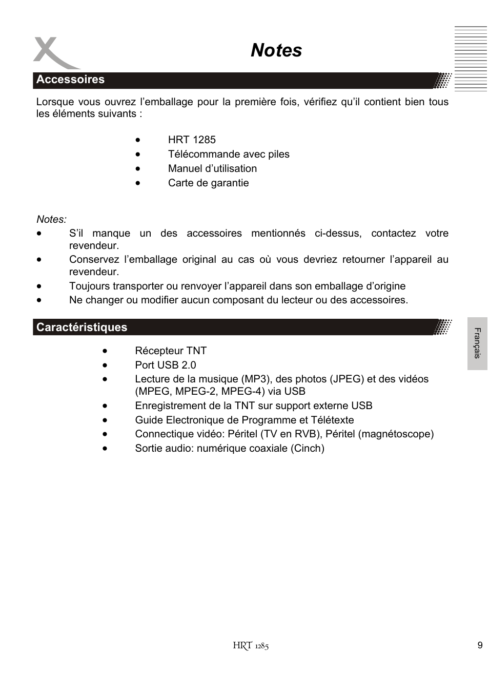 Xoro HRT 1285 User Manual | Page 95 / 134