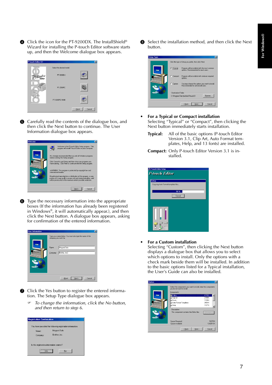 Brother PT-9200DX User Manual | Page 11 / 156