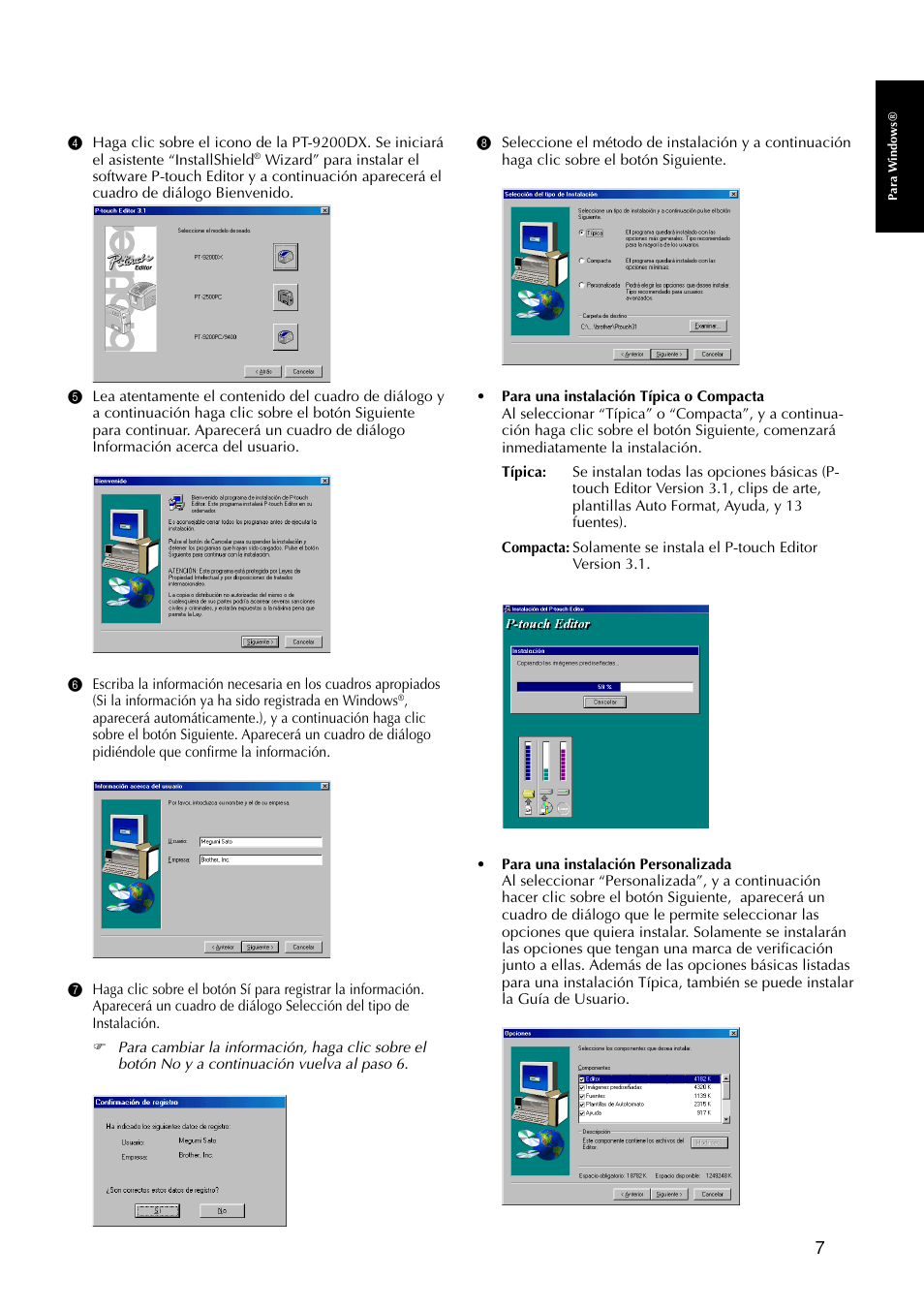 Brother PT-9200DX User Manual | Page 125 / 156