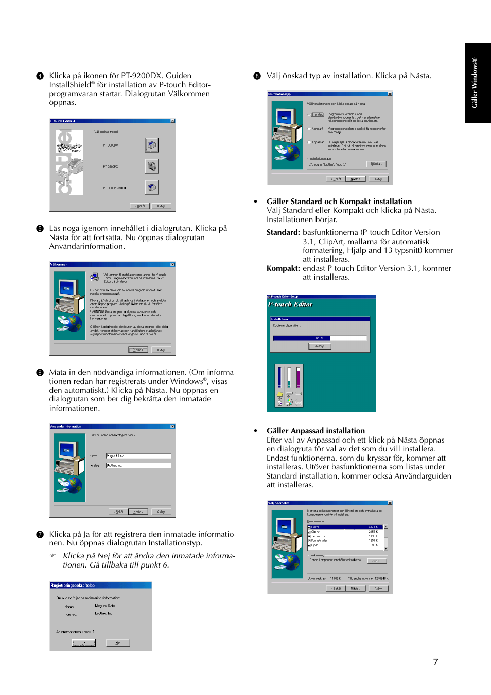 Brother PT-9200DX User Manual | Page 49 / 156