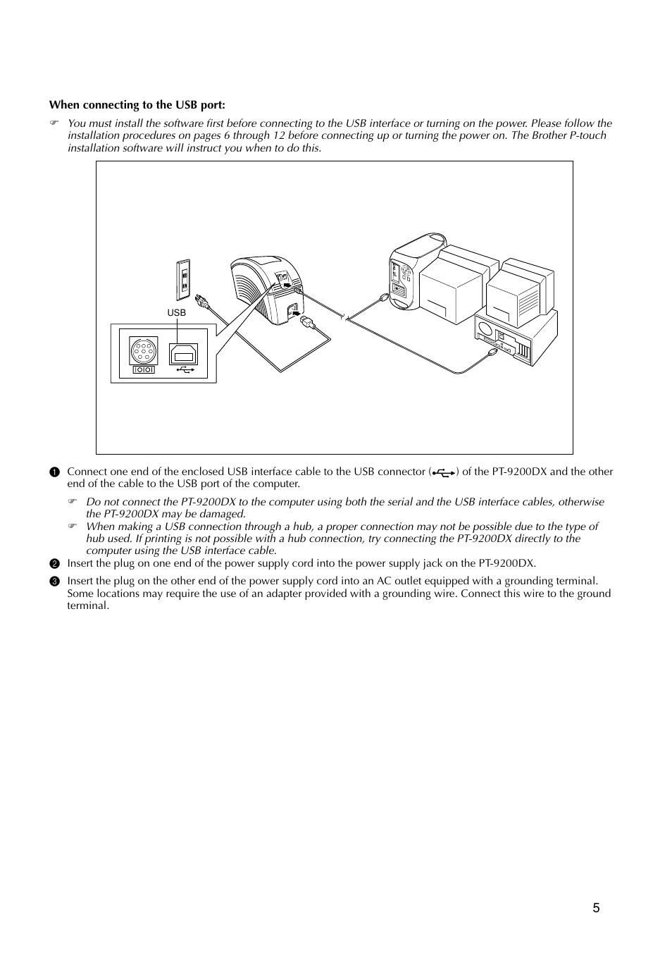 Brother PT-9200DX User Manual | Page 9 / 156