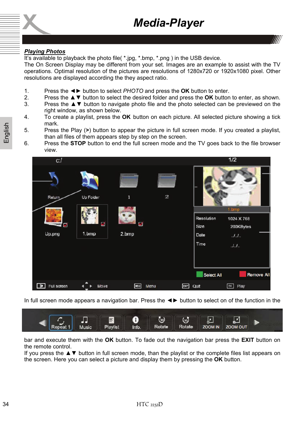 Media-player | Xoro HTC 2232D User Manual | Page 100 / 198