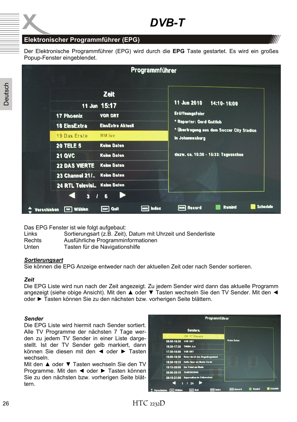 Dvb-t | Xoro HTC 2232D User Manual | Page 26 / 198