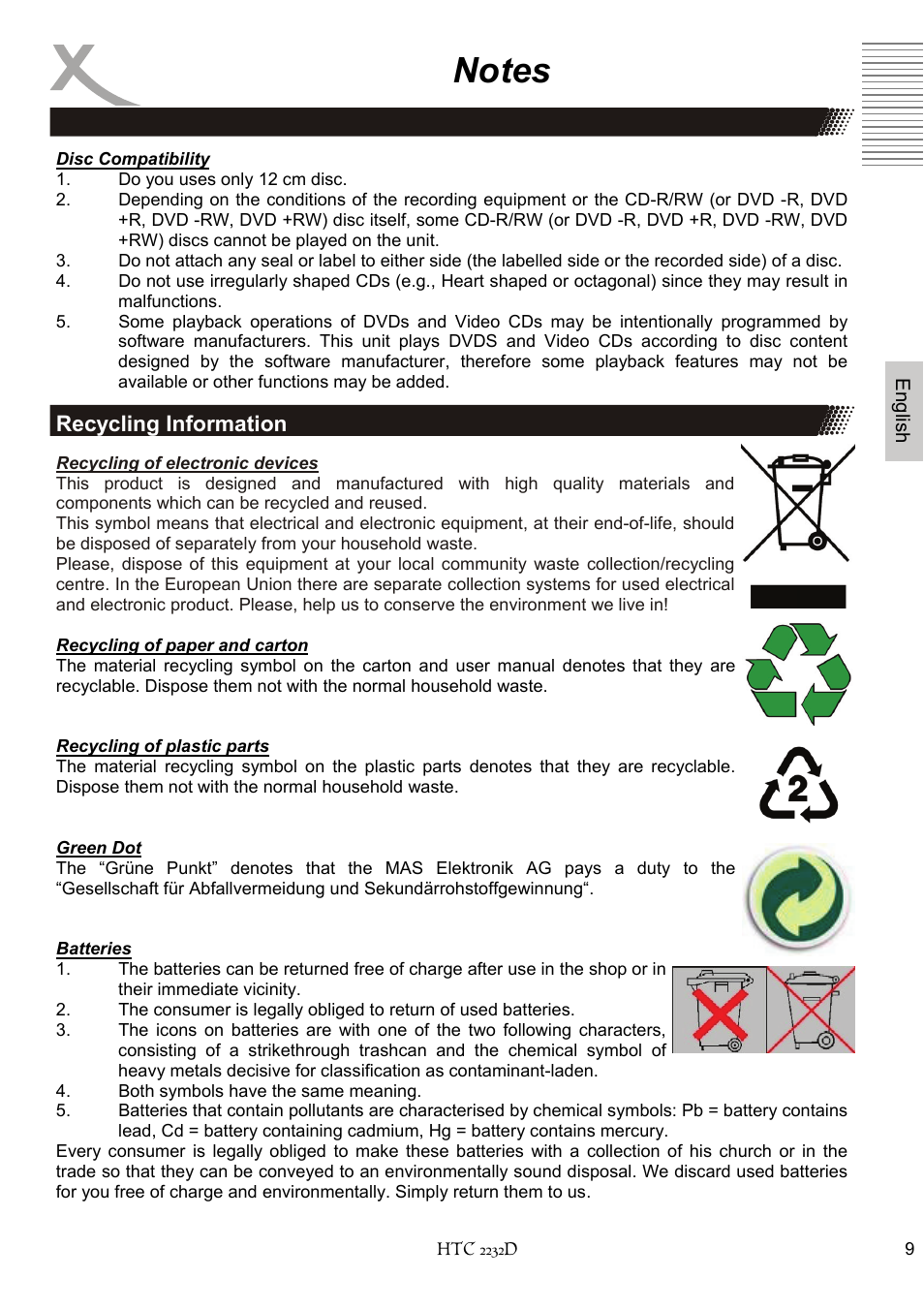 Xoro HTC 2232D User Manual | Page 75 / 198