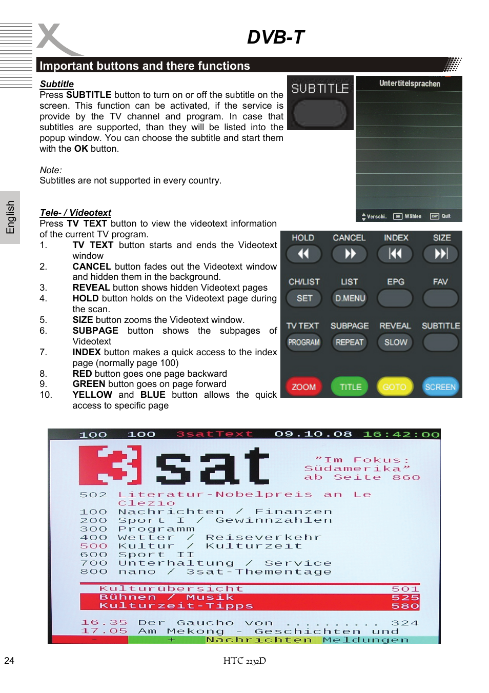 Dvb-t | Xoro HTC 2232D User Manual | Page 90 / 198