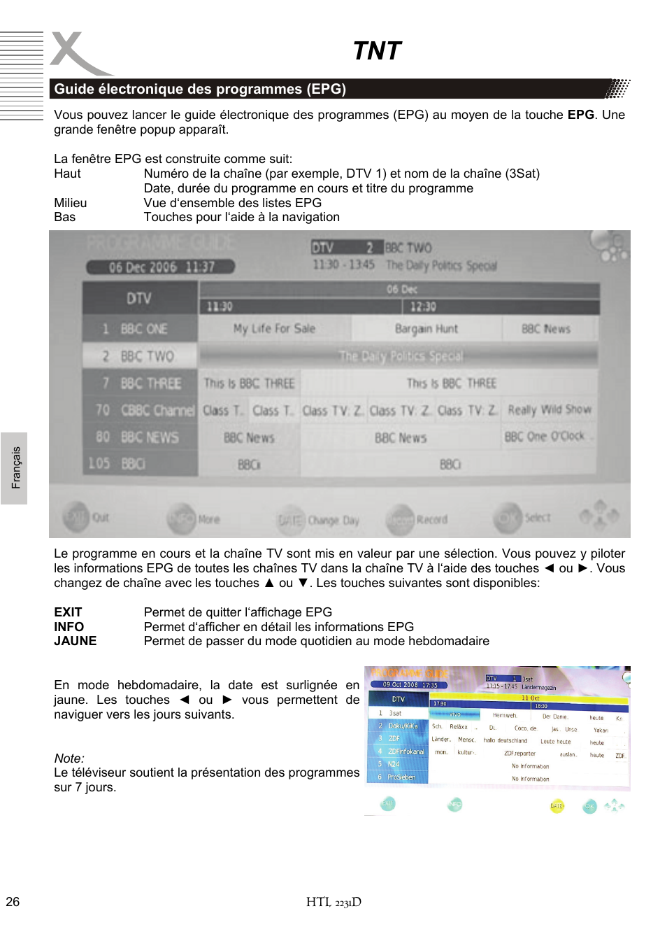 Xoro HTL 2231D User Manual | Page 128 / 154