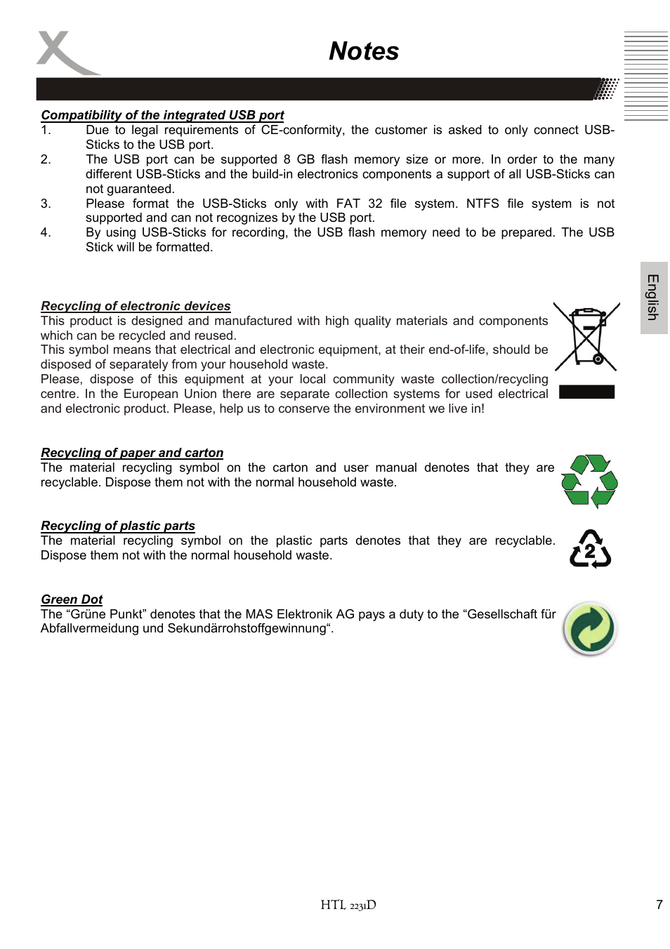 Xoro HTL 2231D User Manual | Page 59 / 154