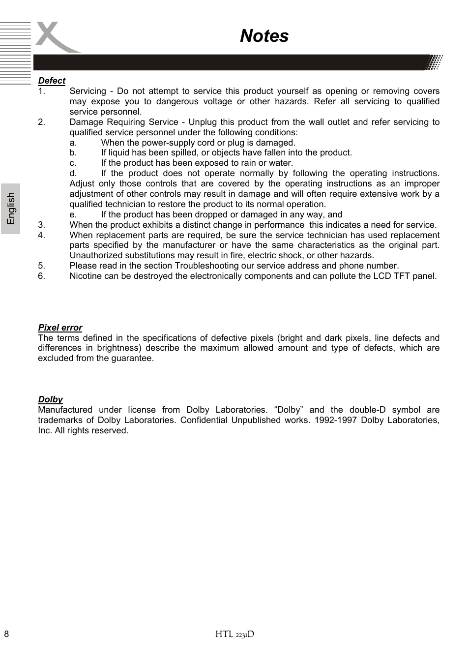 Xoro HTL 2231D User Manual | Page 60 / 154