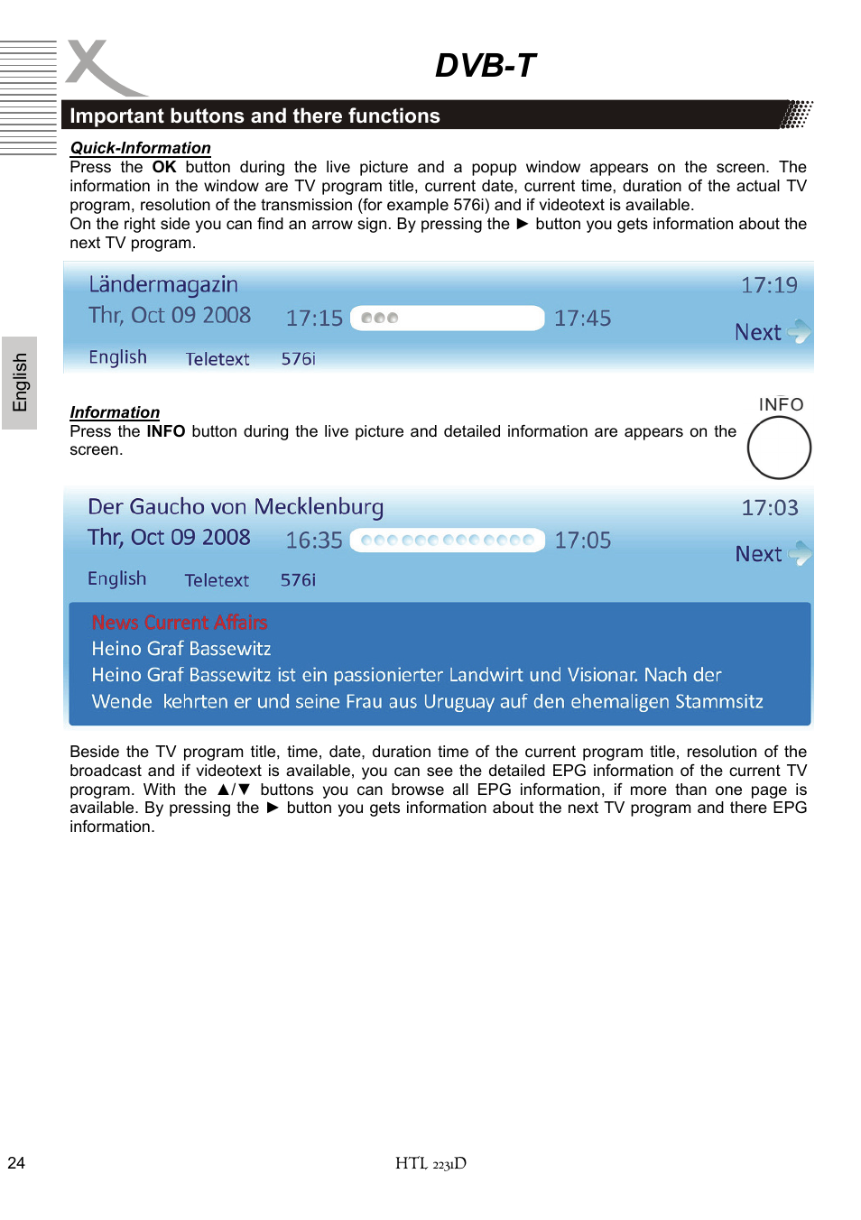 Dvb-t | Xoro HTL 2231D User Manual | Page 76 / 154
