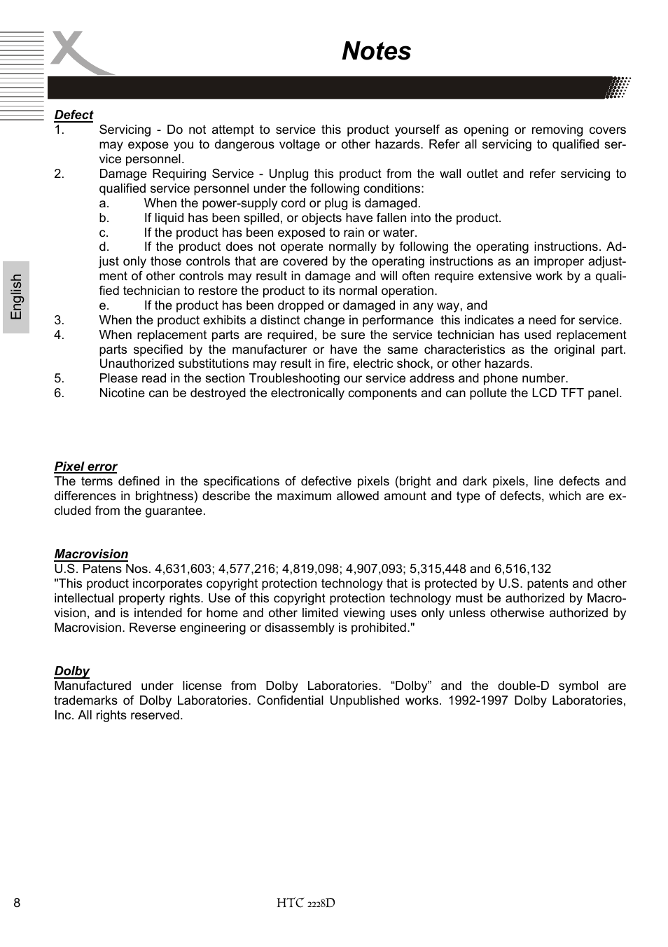 Xoro HTC 2228D User Manual | Page 68 / 174