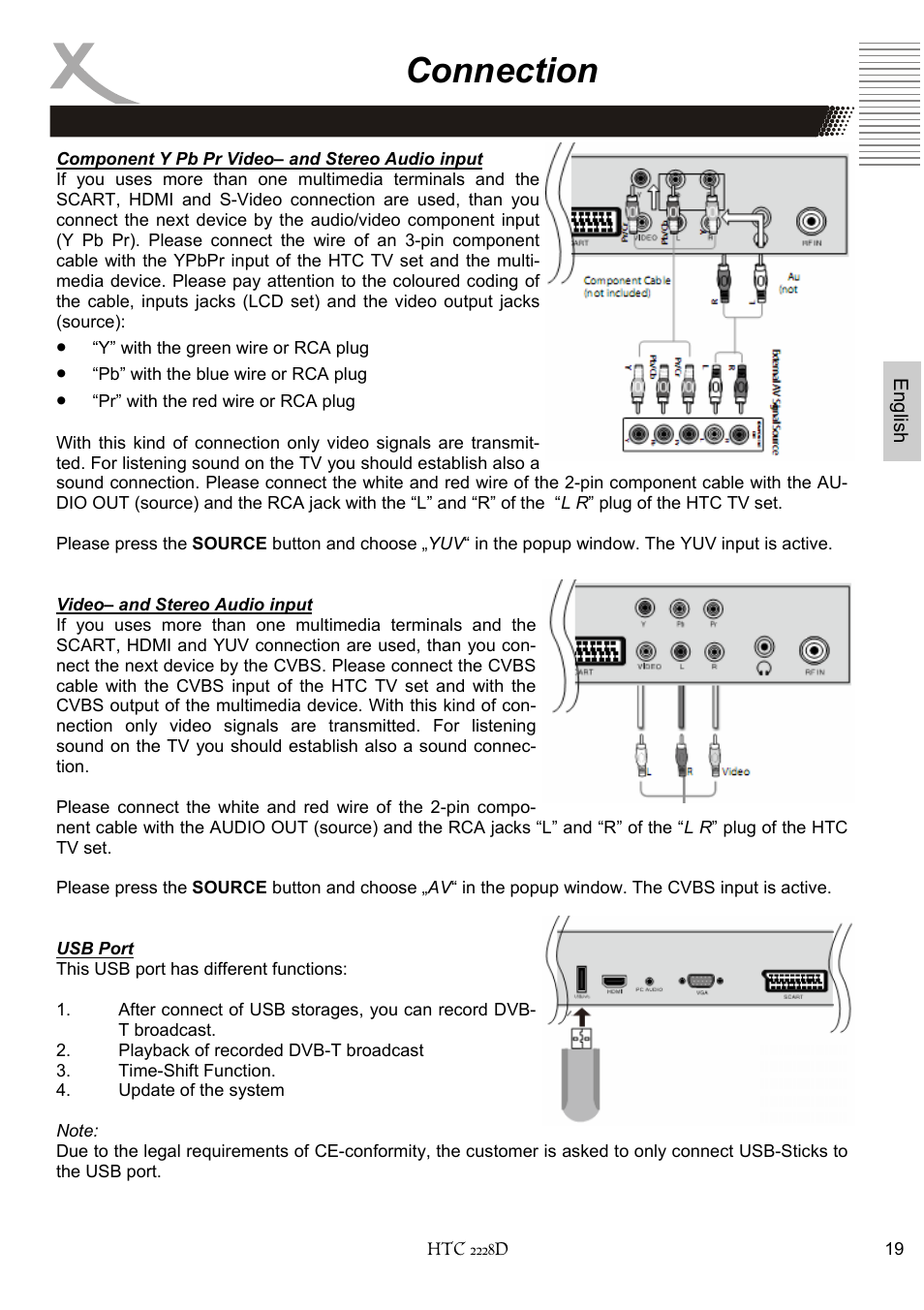 Connection | Xoro HTC 2228D User Manual | Page 79 / 174