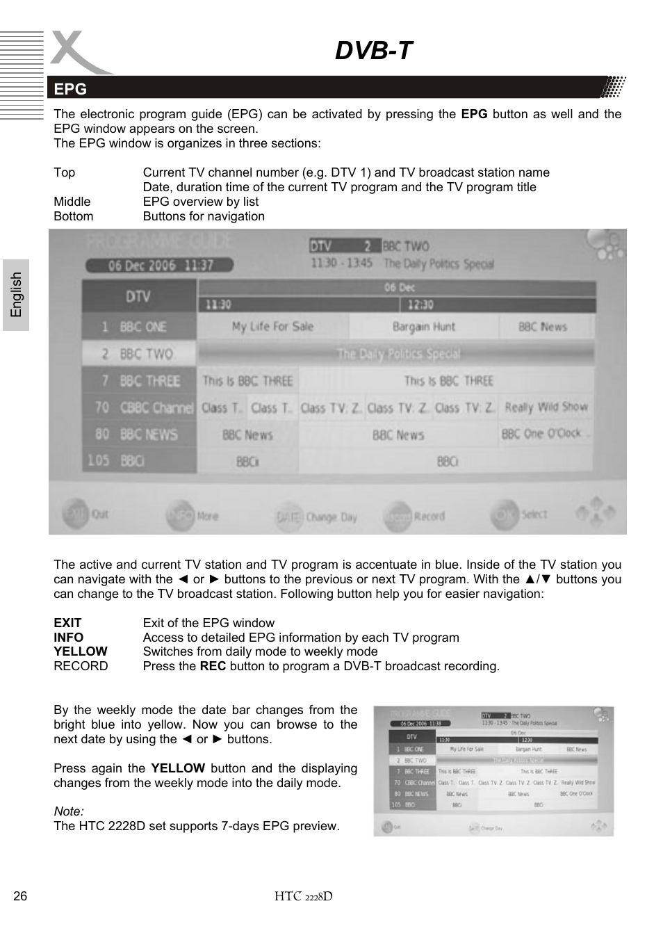 Dvb-t | Xoro HTC 2228D User Manual | Page 86 / 174