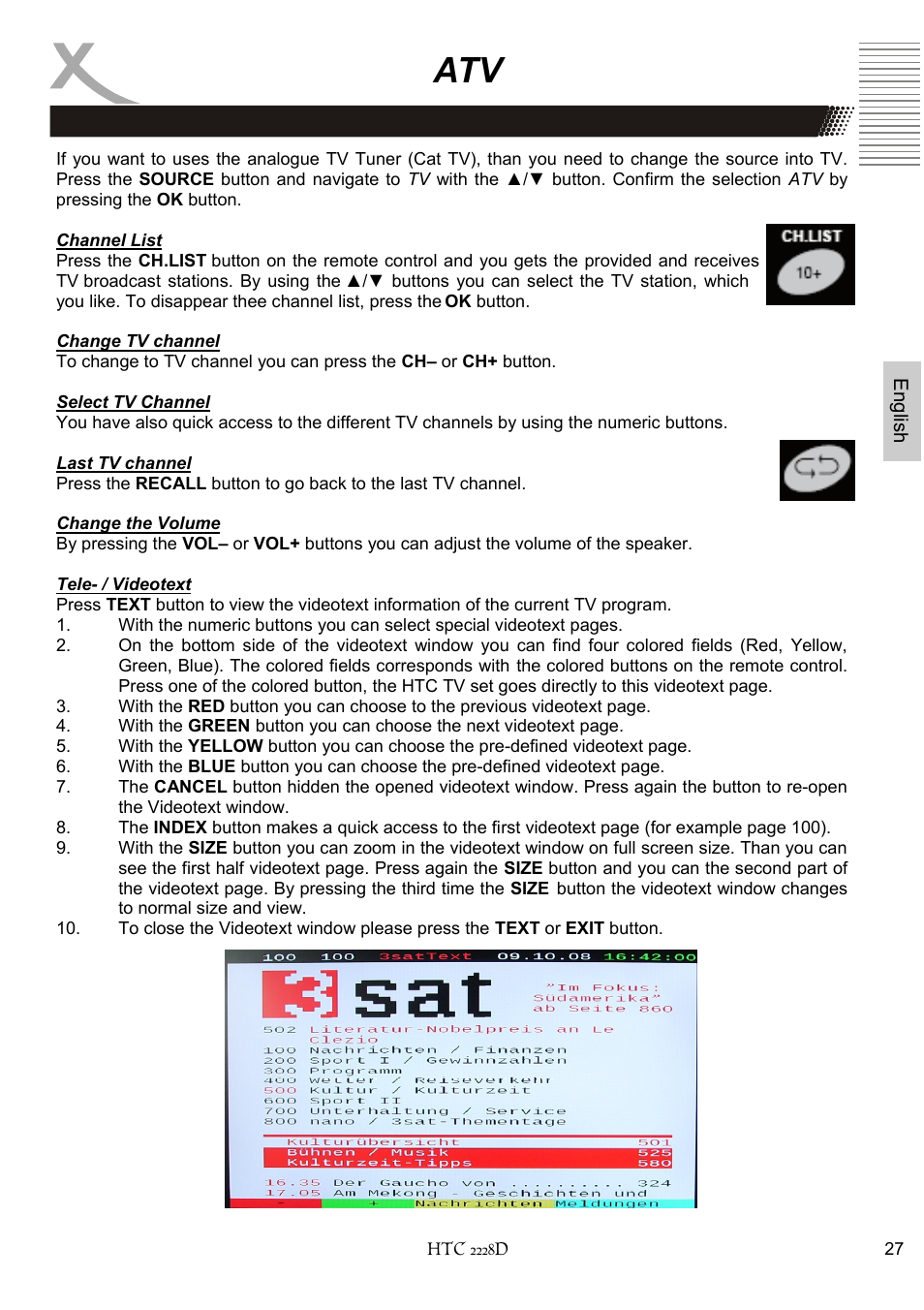 Xoro HTC 2228D User Manual | Page 87 / 174