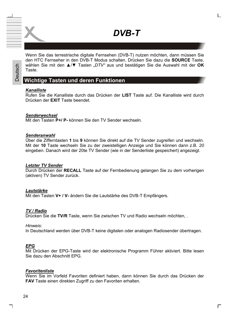 Dvb-t | Xoro HTC 1926D User Manual | Page 24 / 304