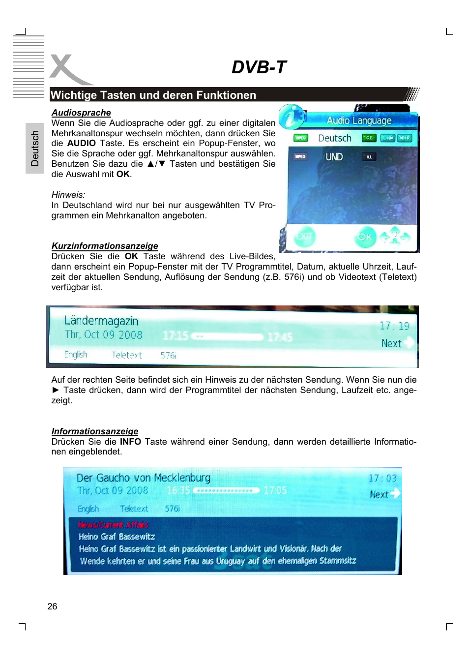 Dvb-t | Xoro HTC 1926D User Manual | Page 26 / 304