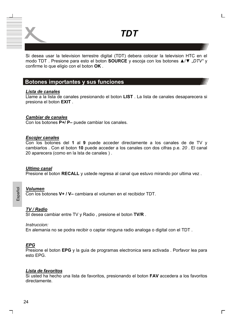 Xoro HTC 1926D User Manual | Page 266 / 304