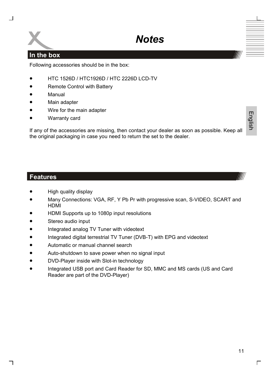 Xoro HTC 1926D User Manual | Page 73 / 304