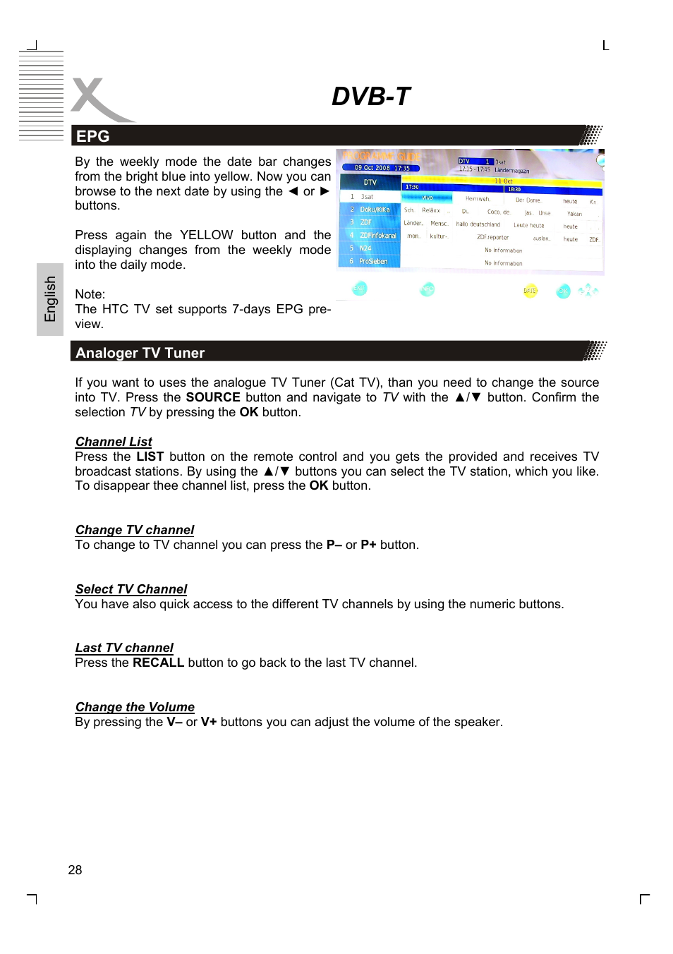 Dvb-t | Xoro HTC 1926D User Manual | Page 90 / 304