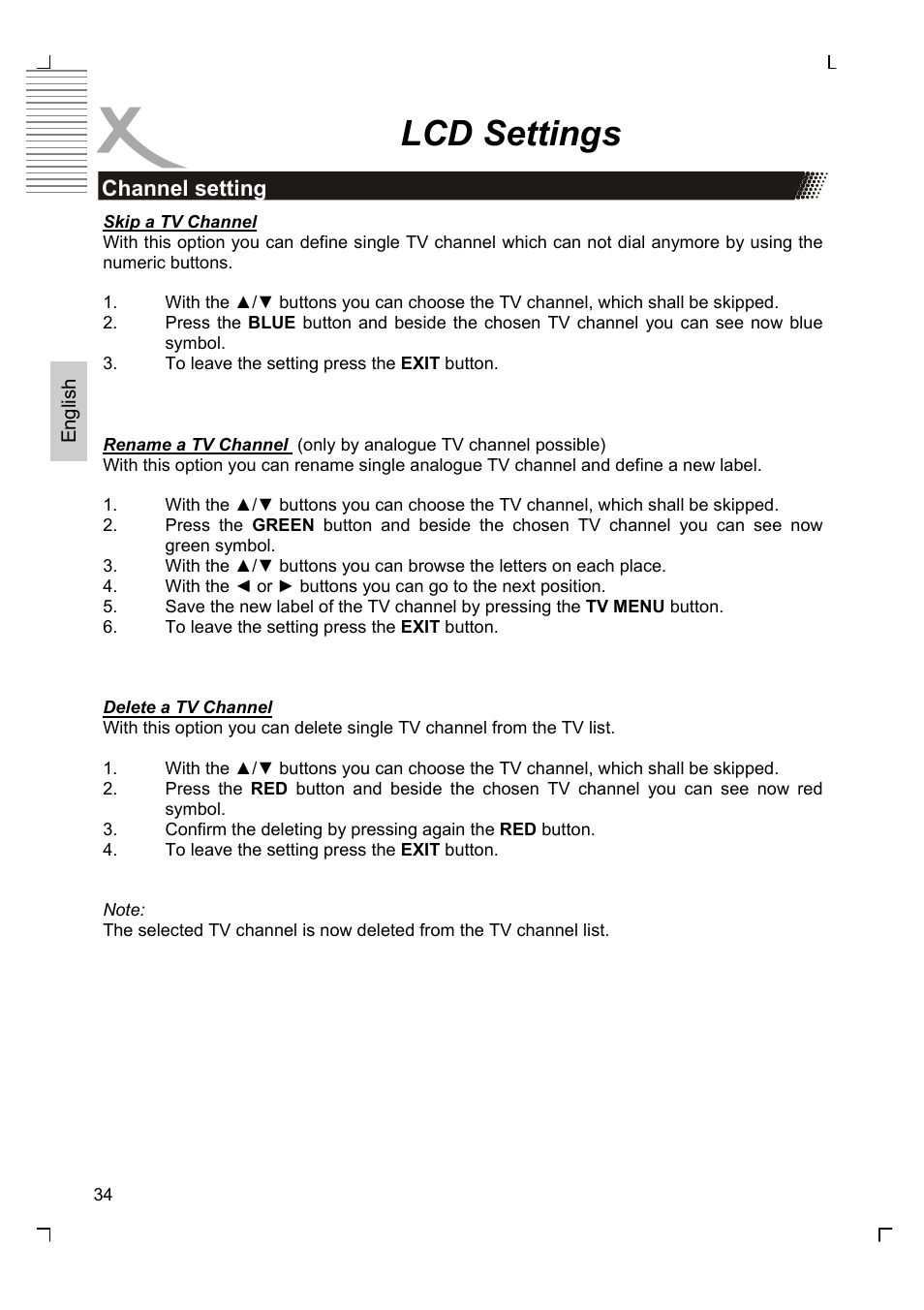 Lcd settings | Xoro HTC 1926D User Manual | Page 96 / 304