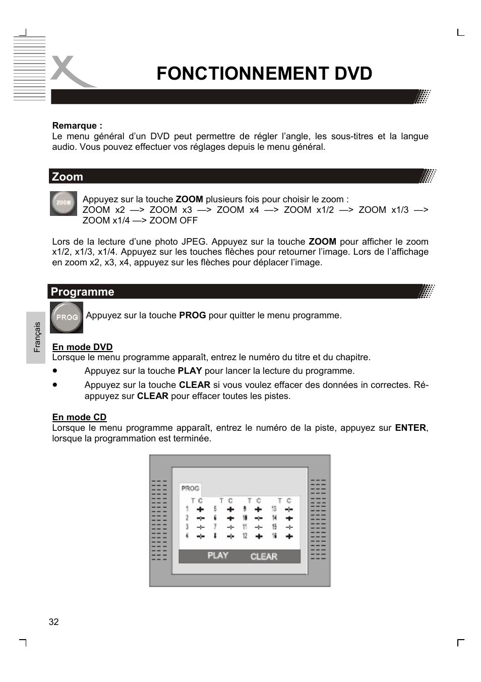 Fonctionnement dvd | Xoro HTC 1525D User Manual | Page 160 / 213