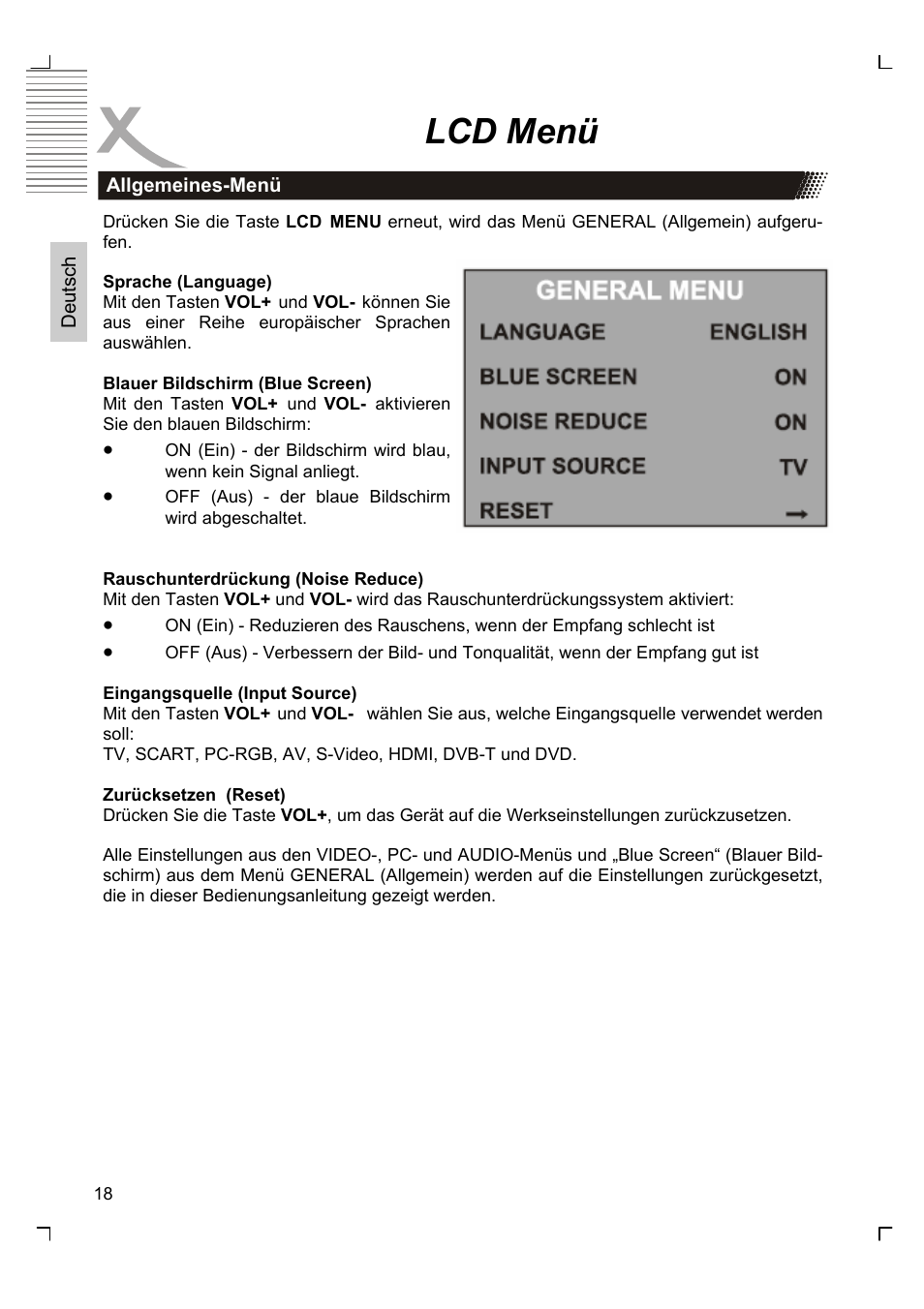 Lcd menü | Xoro HTC 1525D User Manual | Page 18 / 213