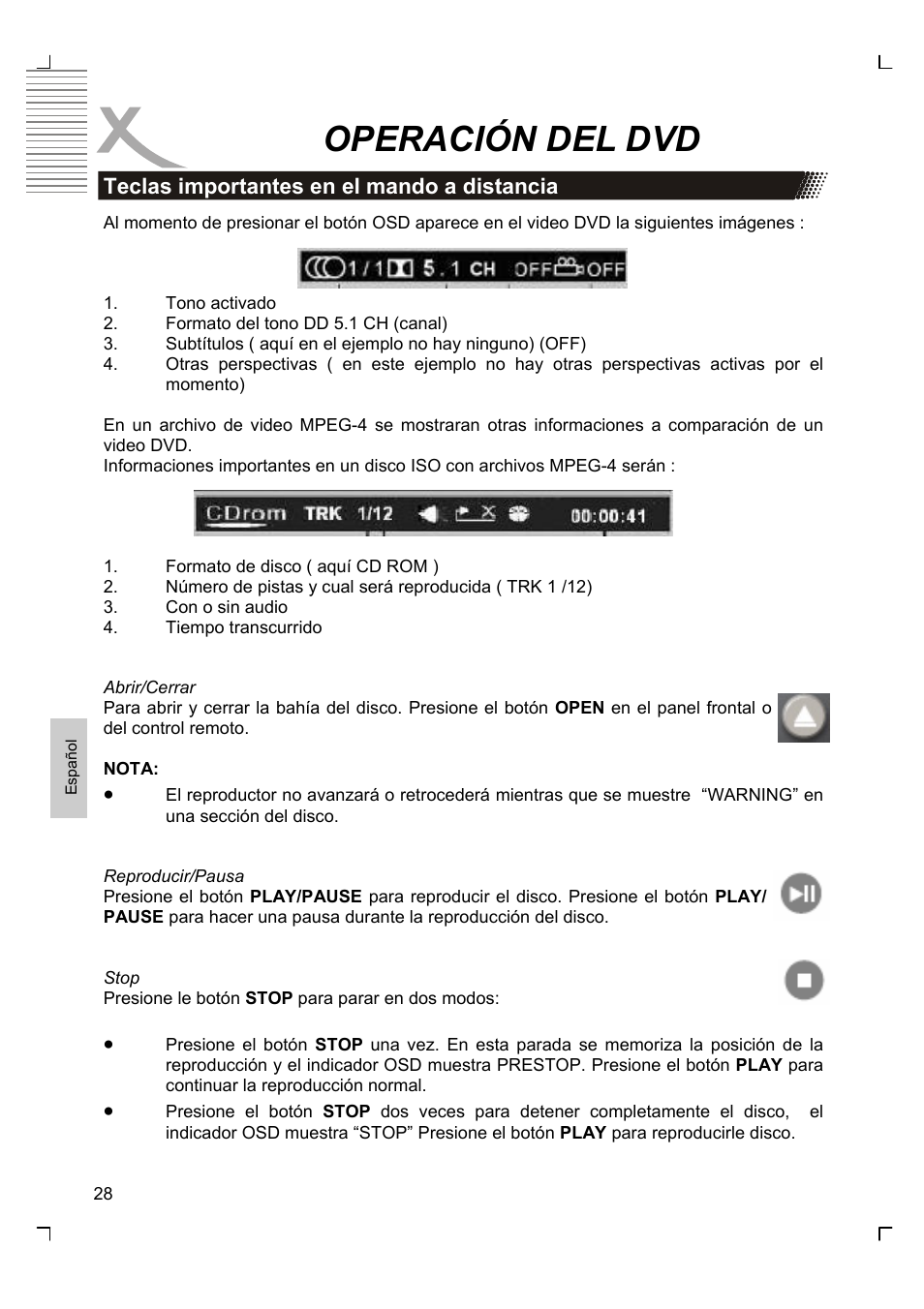 Operación del dvd | Xoro HTC 1525D User Manual | Page 198 / 213