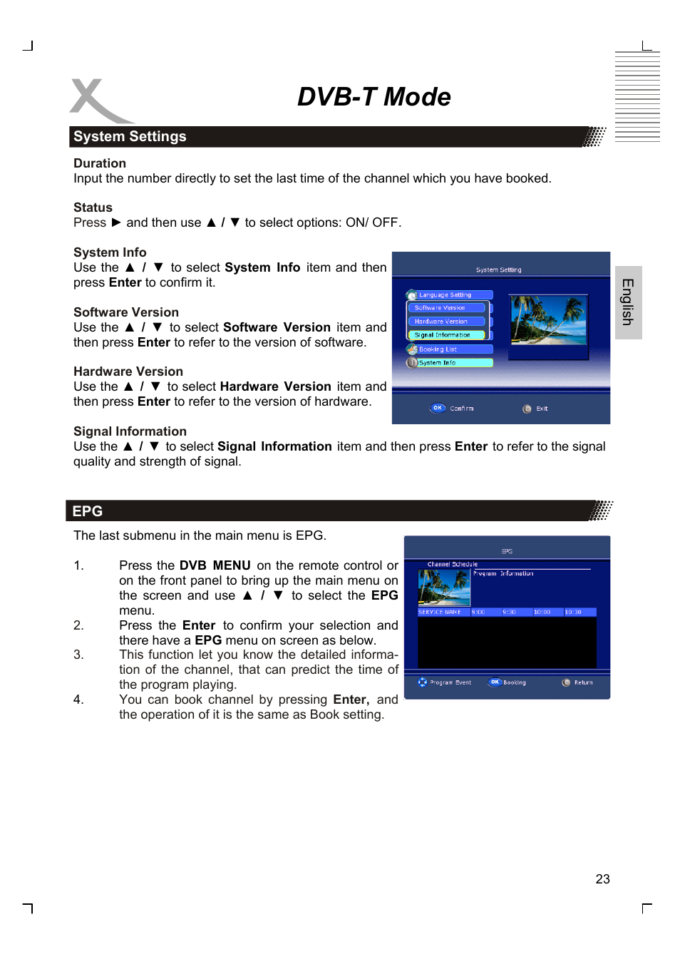 Dvb-t mode | Xoro HTC 1525D User Manual | Page 67 / 213