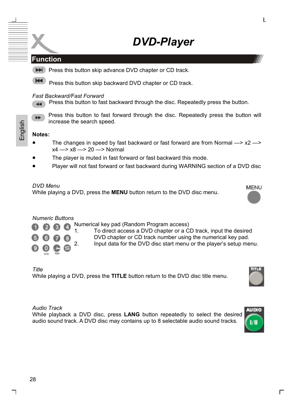Dvd-player | Xoro HTC 1525D User Manual | Page 72 / 213