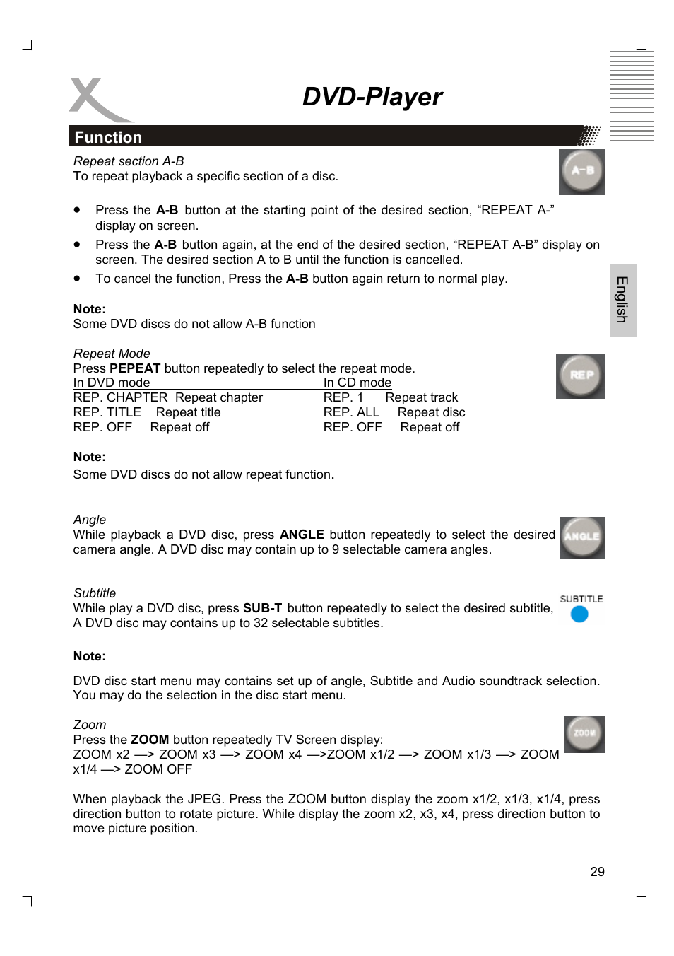 Dvd-player | Xoro HTC 1525D User Manual | Page 73 / 213