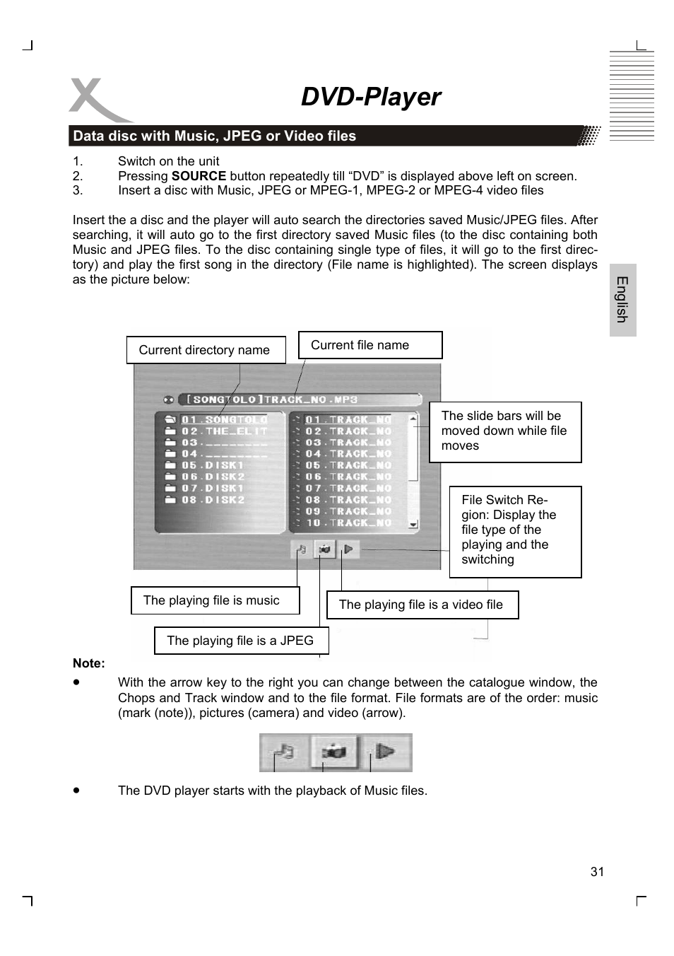 Dvd-player | Xoro HTC 1525D User Manual | Page 75 / 213