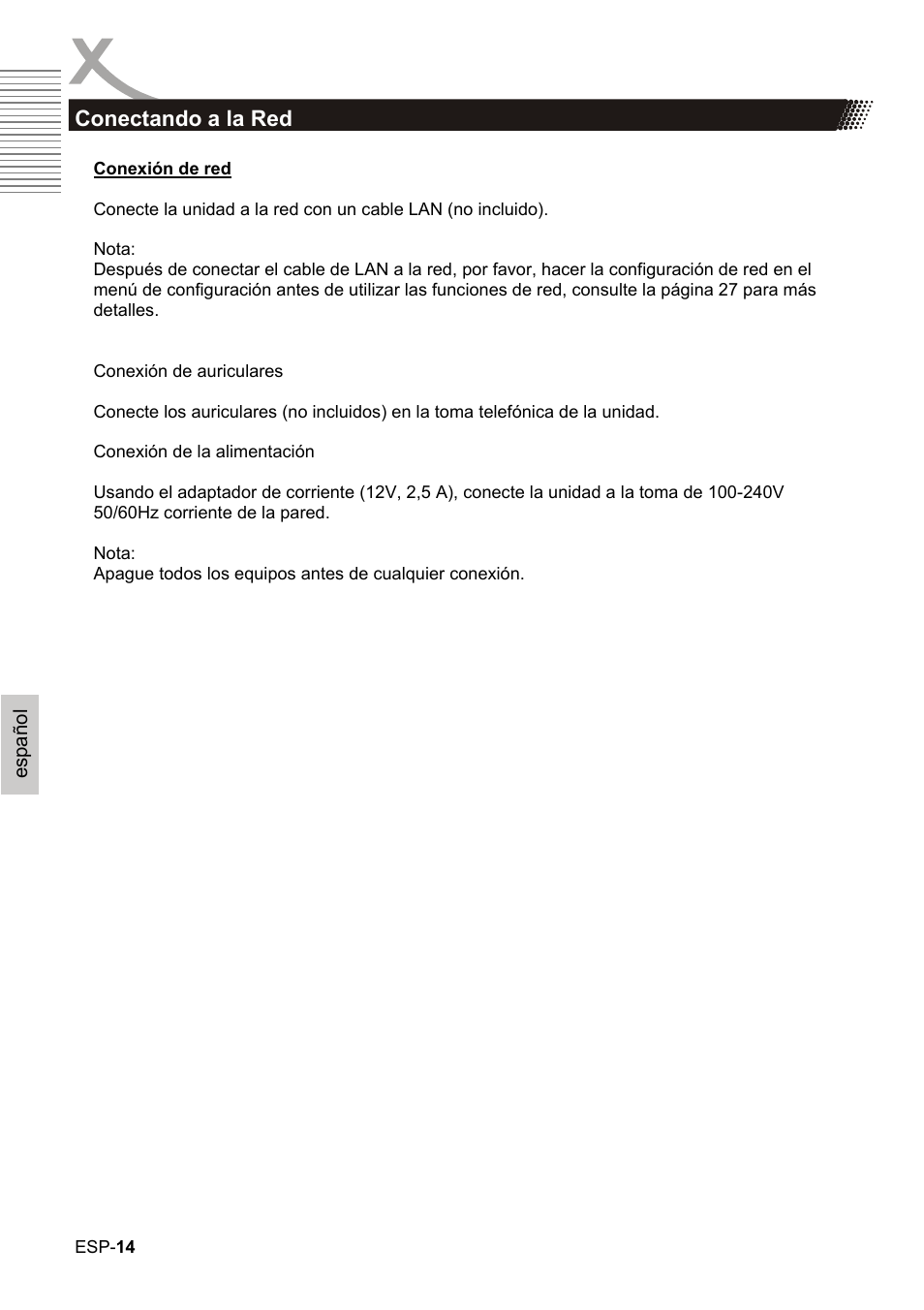 Xoro HBD 1000 User Manual | Page 104 / 122