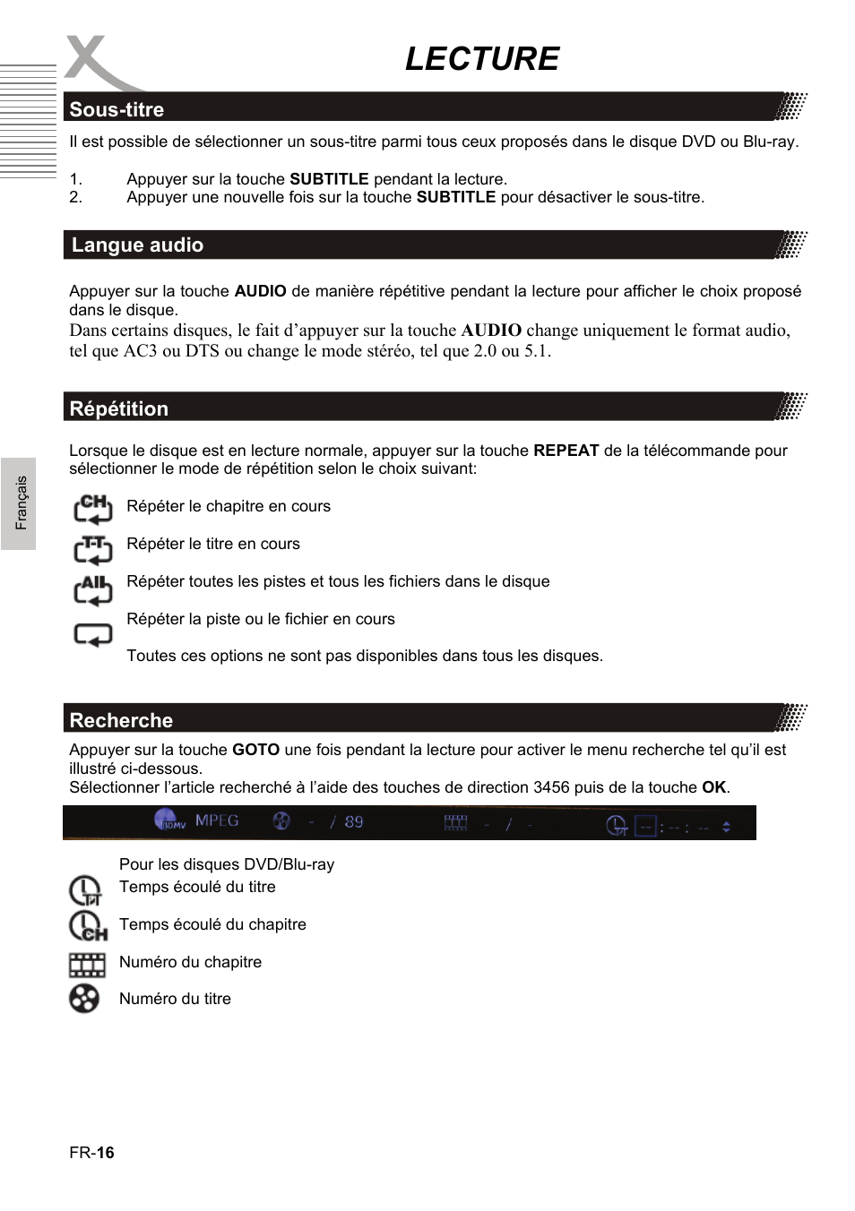 Lecture | Xoro HBD 1000 User Manual | Page 76 / 122