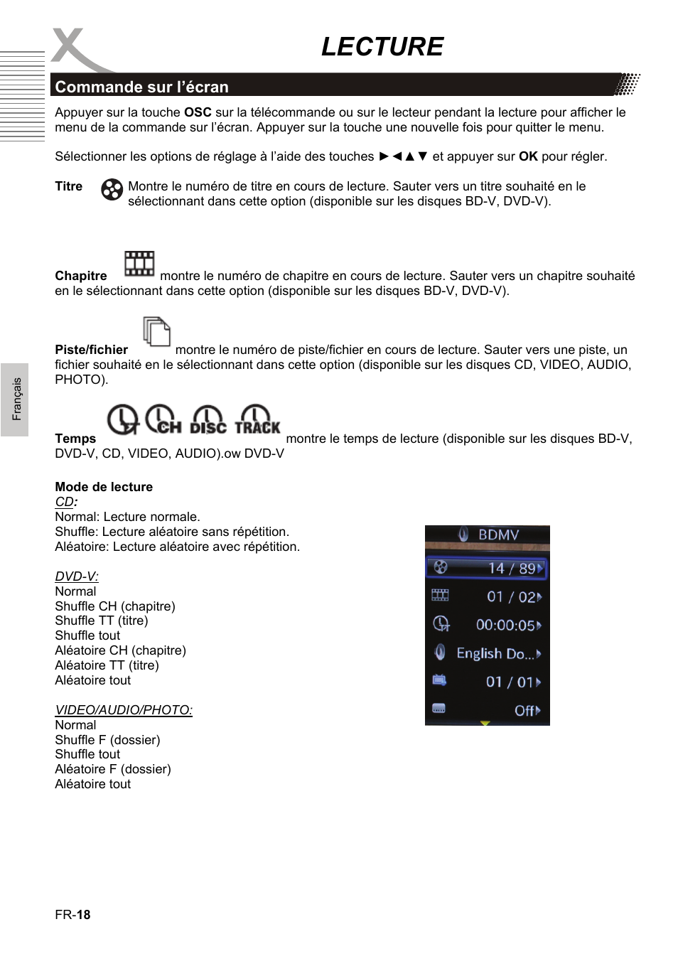 Lecture | Xoro HBD 1000 User Manual | Page 78 / 122