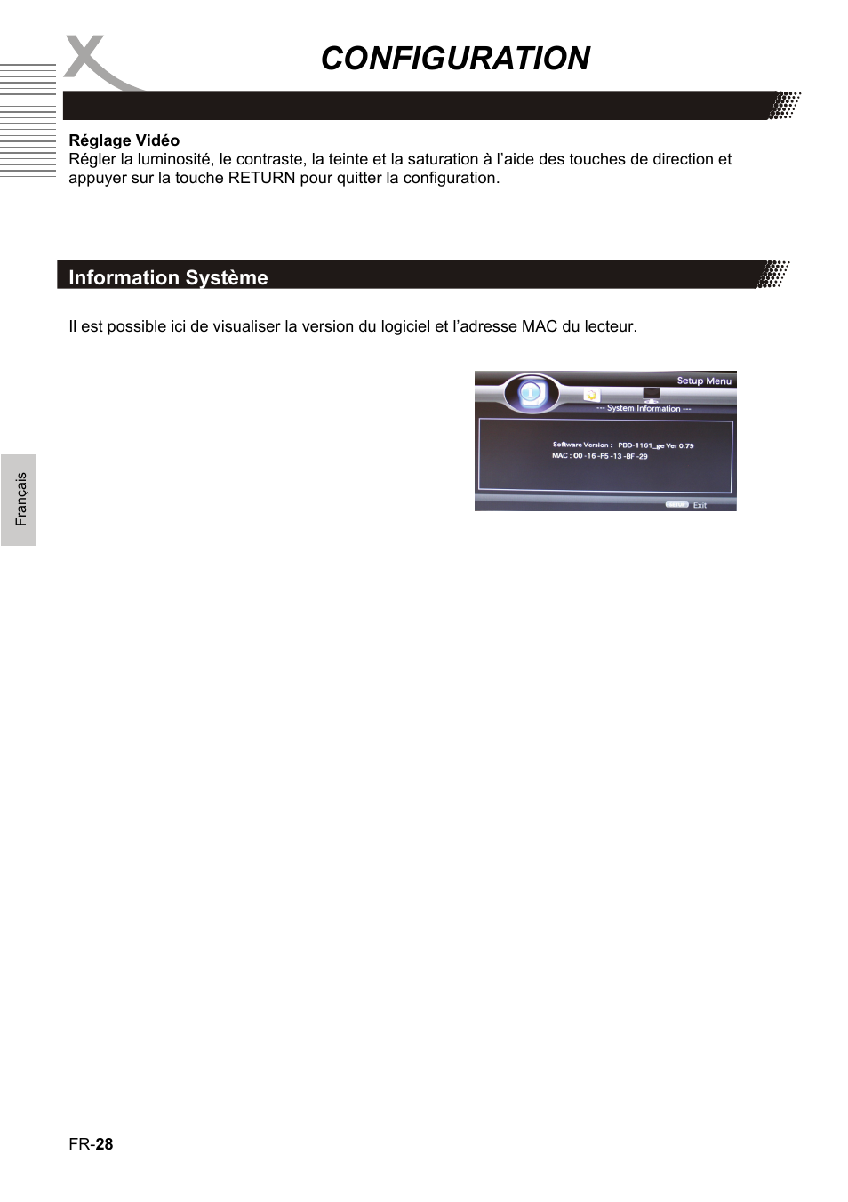 Configuration | Xoro HBD 1000 User Manual | Page 88 / 122