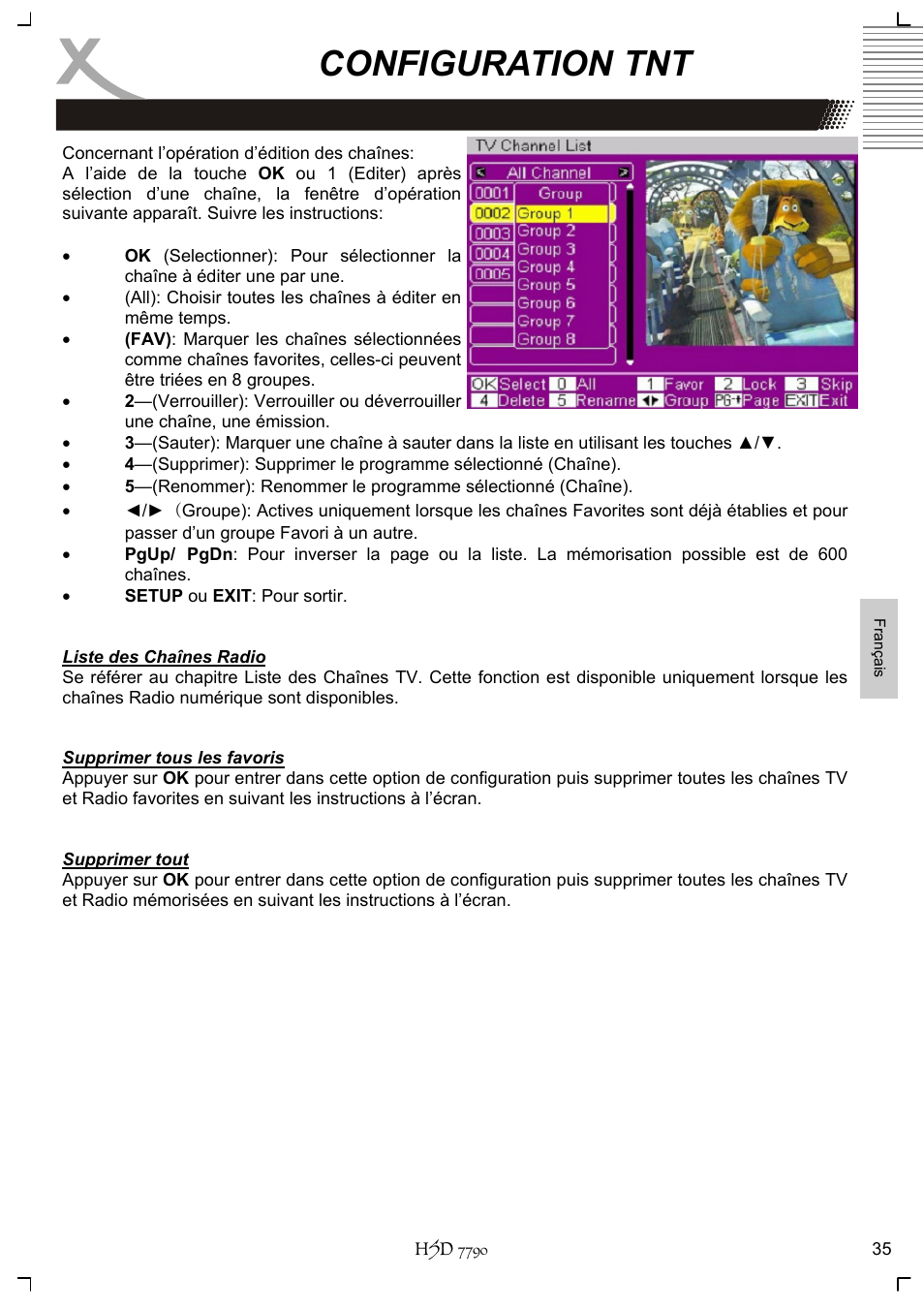 Configuration tnt | Xoro HSD 7790 User Manual | Page 131 / 146